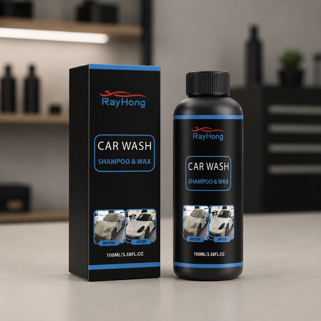 Wash & shine car shampoo