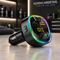 Bluetooth 5.0 FM transmitter & fast charger